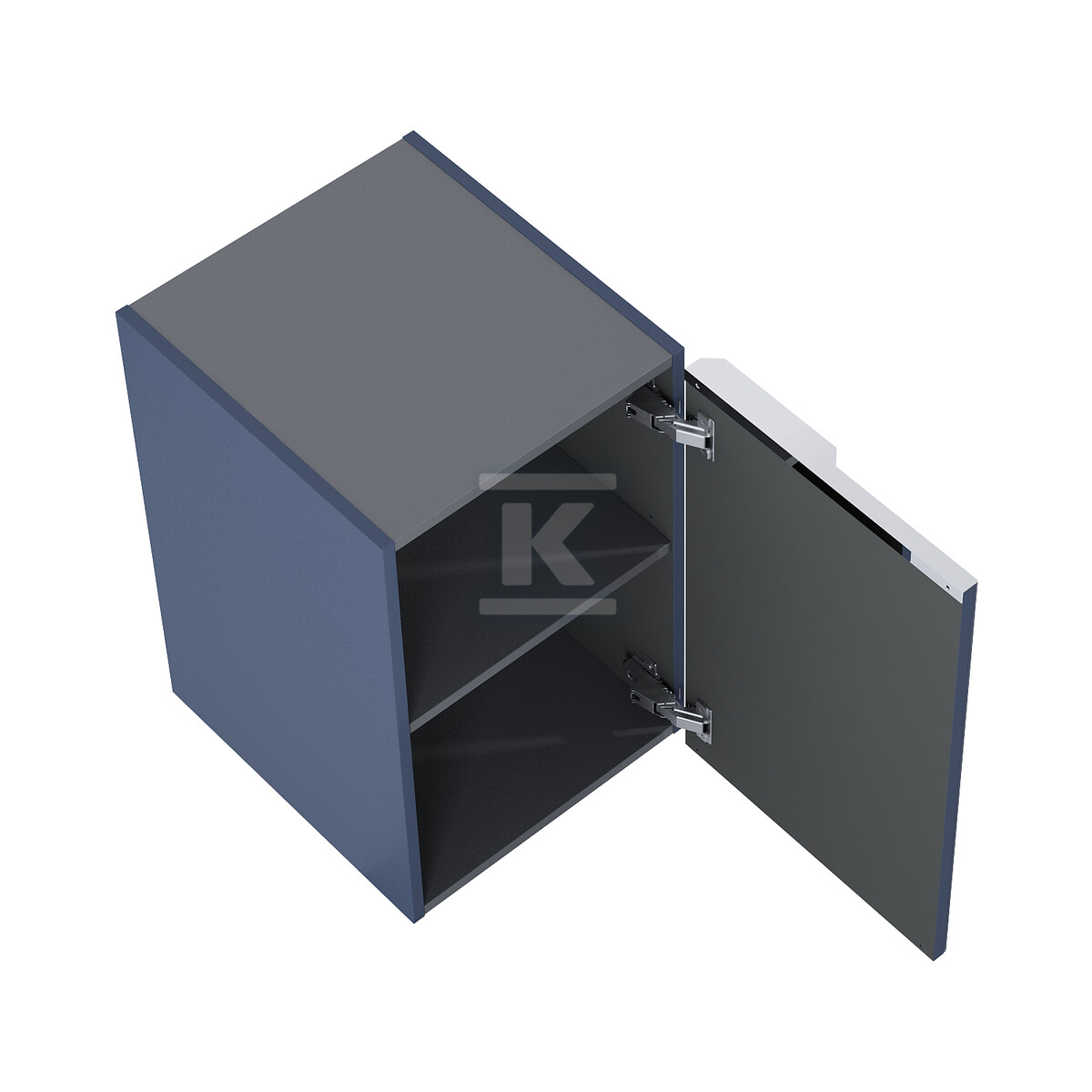 Komoda SOHO 40 1d navy blue matt pdw - RE080400047030