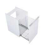 Komoda LOOK 40 z koszem cargo white matt pdw