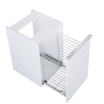 Komoda LOOK 40 z koszem cargo white hg pdw