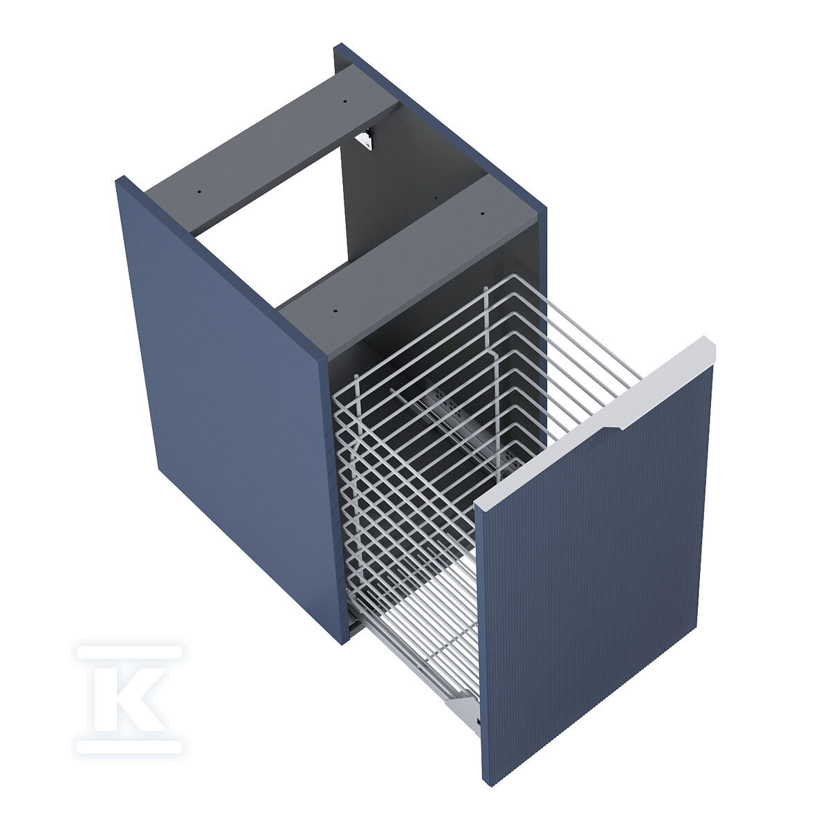 Komoda SOHO 40 z koszem cargo navy - RE080402047030