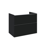 Komoda LOOK 80 2s black matt pdw