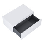 Komoda SPLIT SLIM 80 1s whitet z blatem pdw