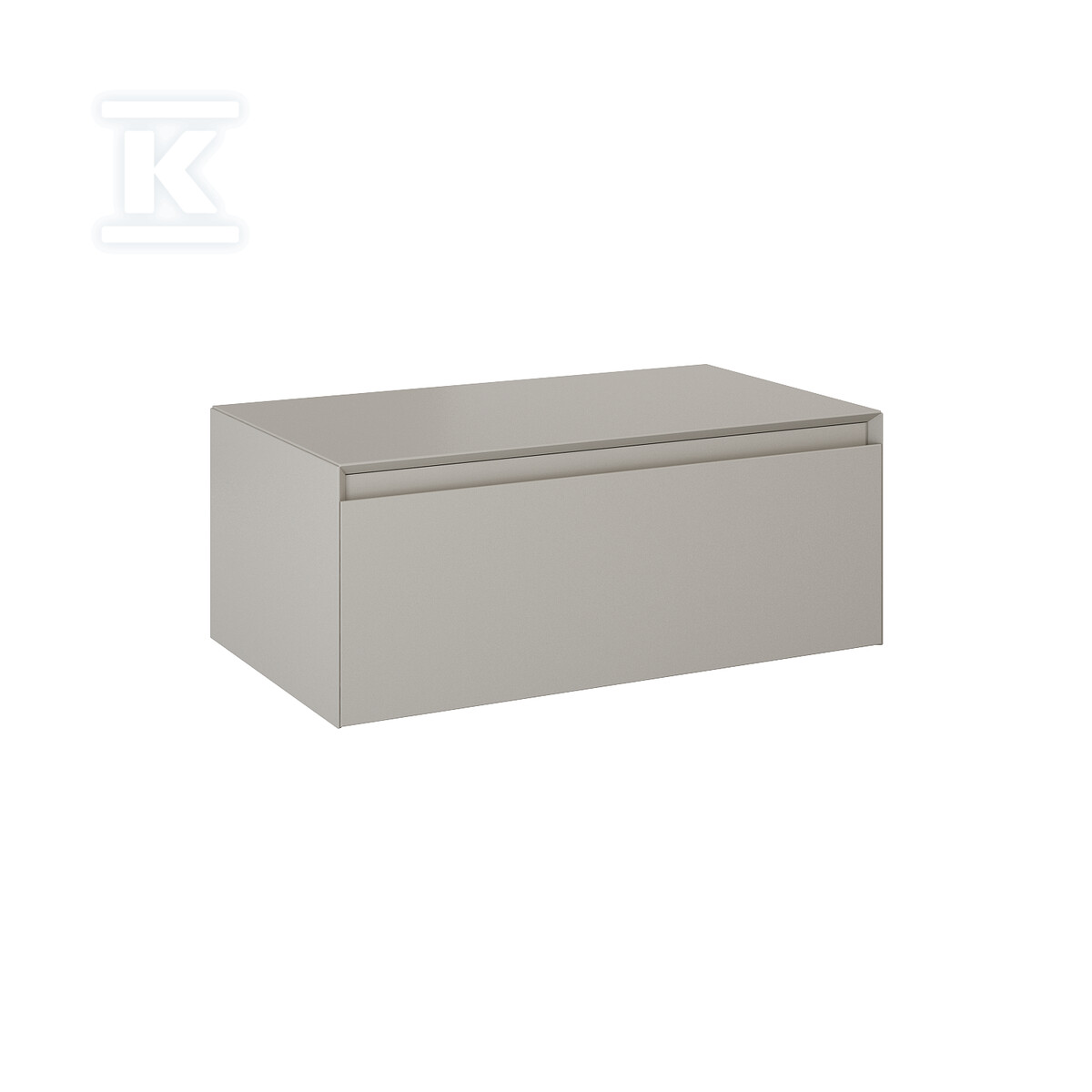 Komoda SPLIT SLIM 80 1s fumet z blatem - RE080804057020