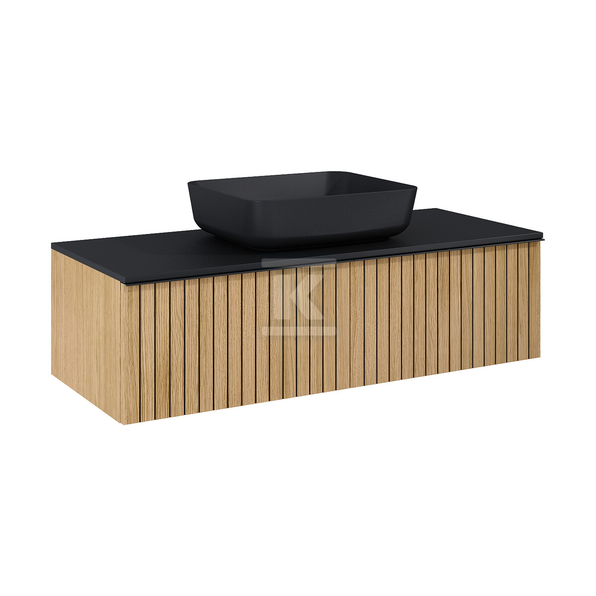 Komoda ASAMI slim 120 2s dąb naturalny - RE081200006690