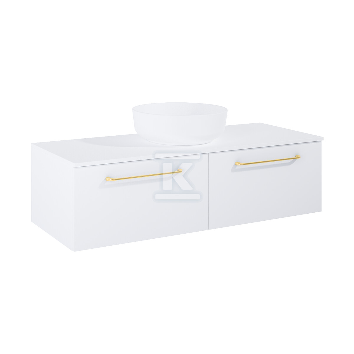 Komoda LOOK slim 120 2s white matt pdw - RE081204025290