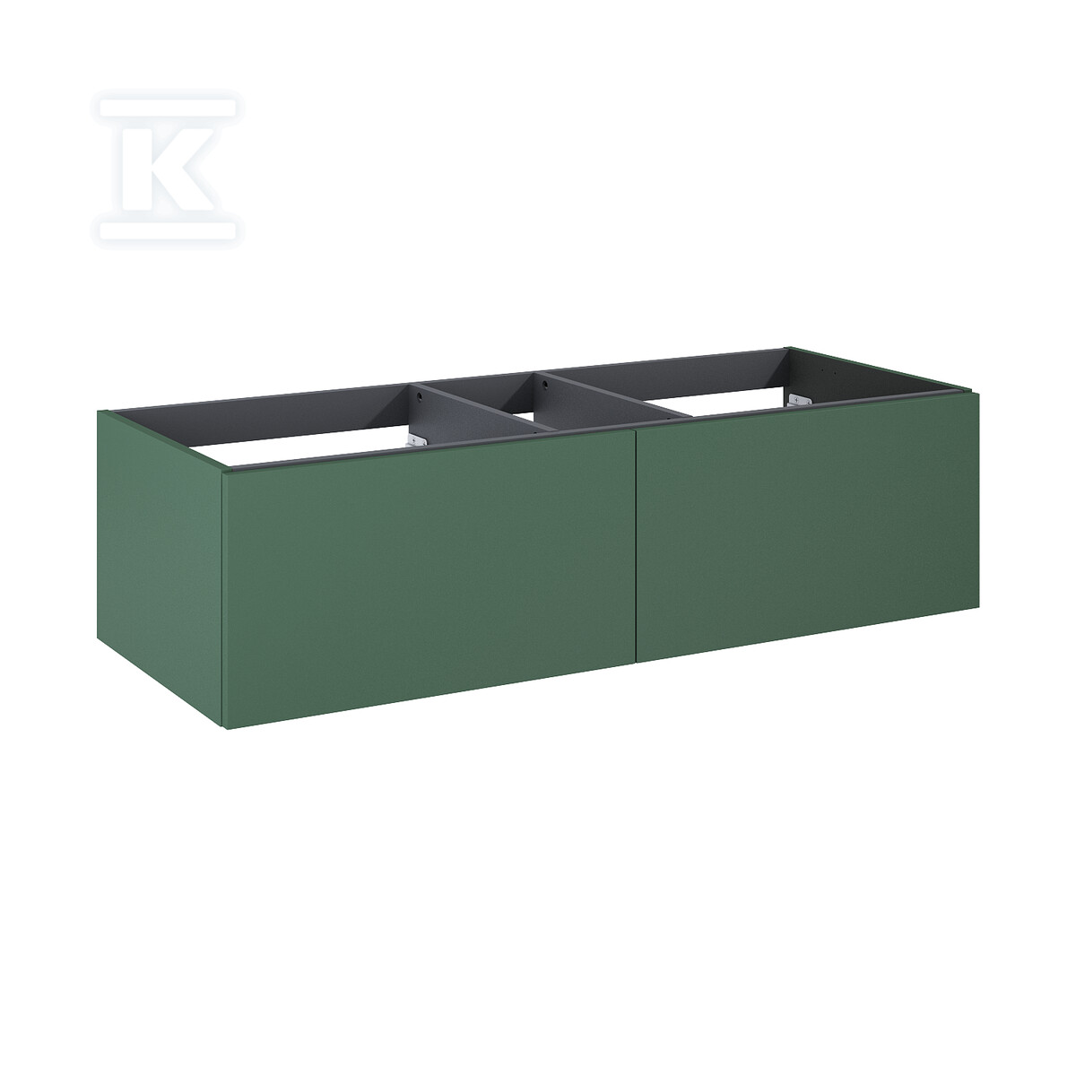 Komoda LOOK slim 120 2s forest greent - RE081204027010