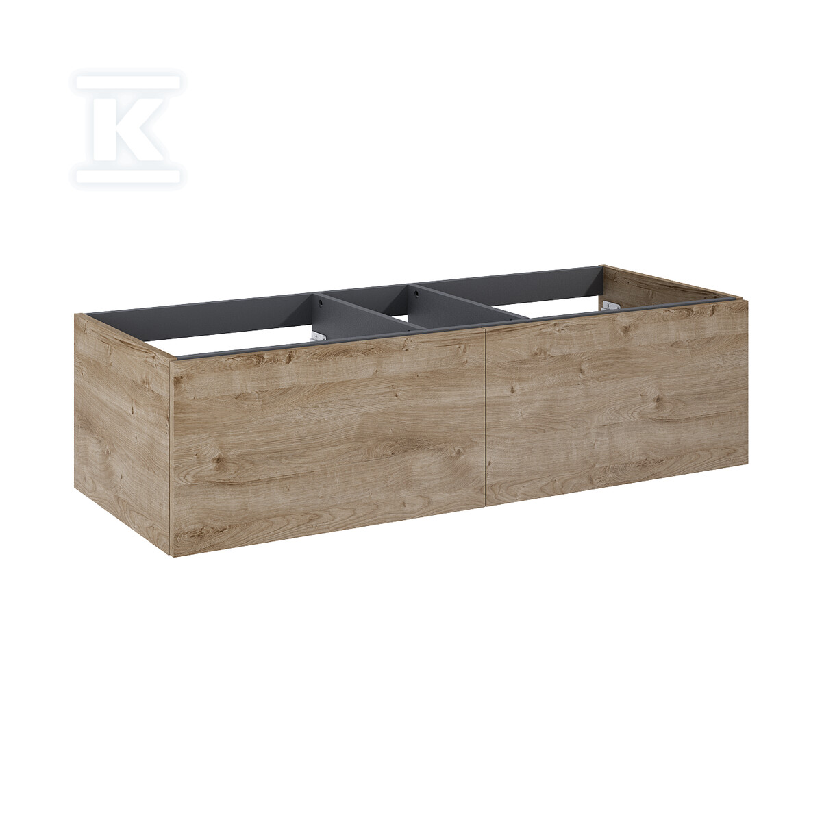 Komoda LOOK slim 120 2s dąb canela pdw - RE081204027050
