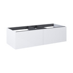 Komoda LOOK slim 120 2s white hg pdw