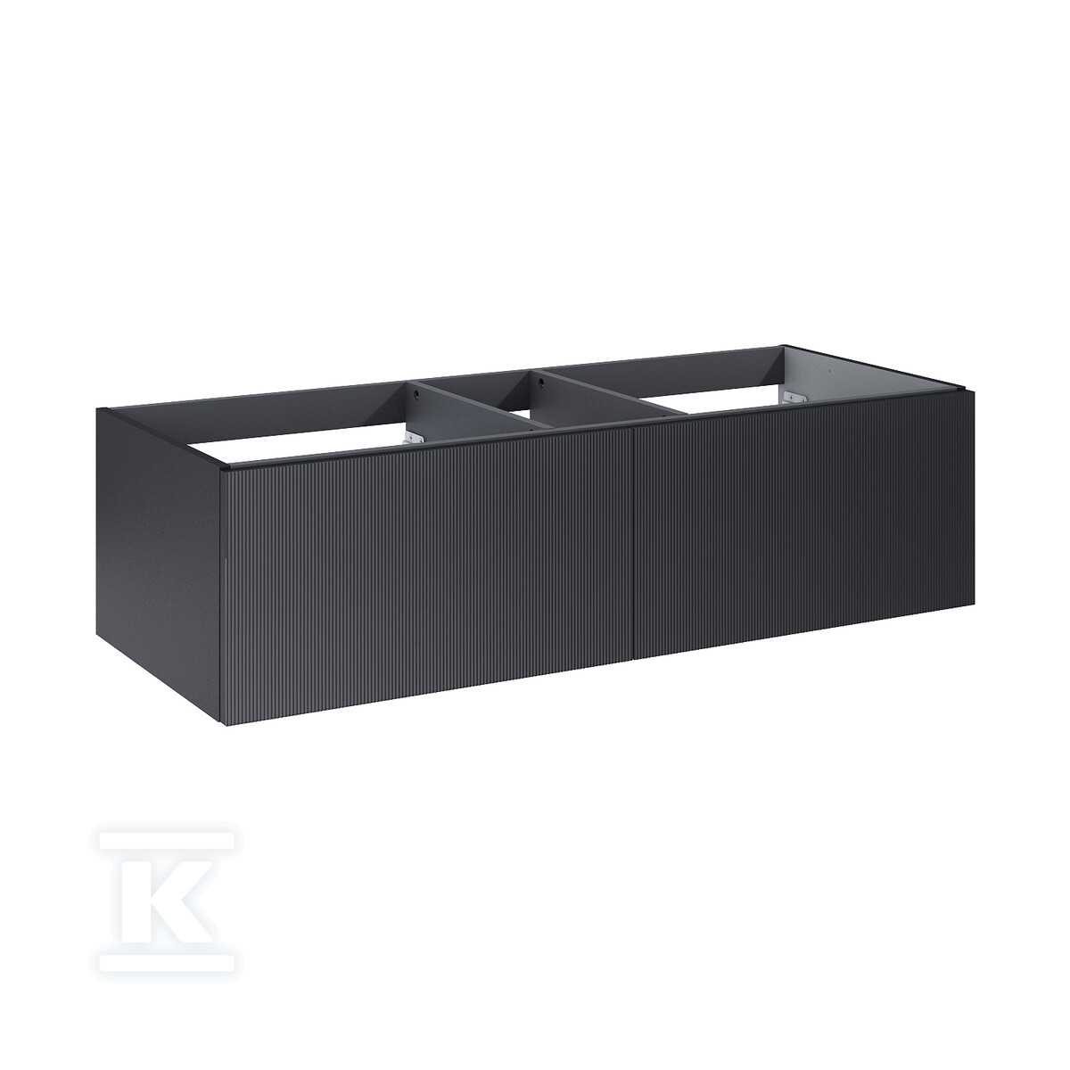 Komoda SOHO SLIM 120 2s black matt pdw - RE081204047160