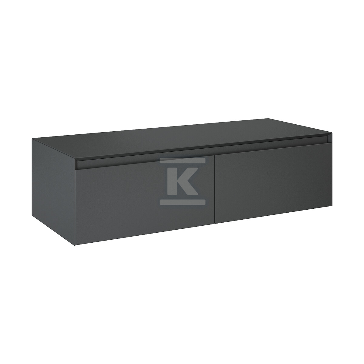 Komoda SPLIT SLIM 120 2s anthracitet z - RE081204056010