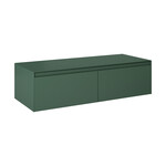 Komoda SPLIT SLIM 120 2s forest greent z blatem pdw