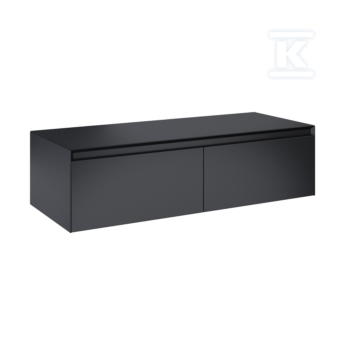 Komoda SPLIT SLIM 120 2s blackt z - RE081204057160