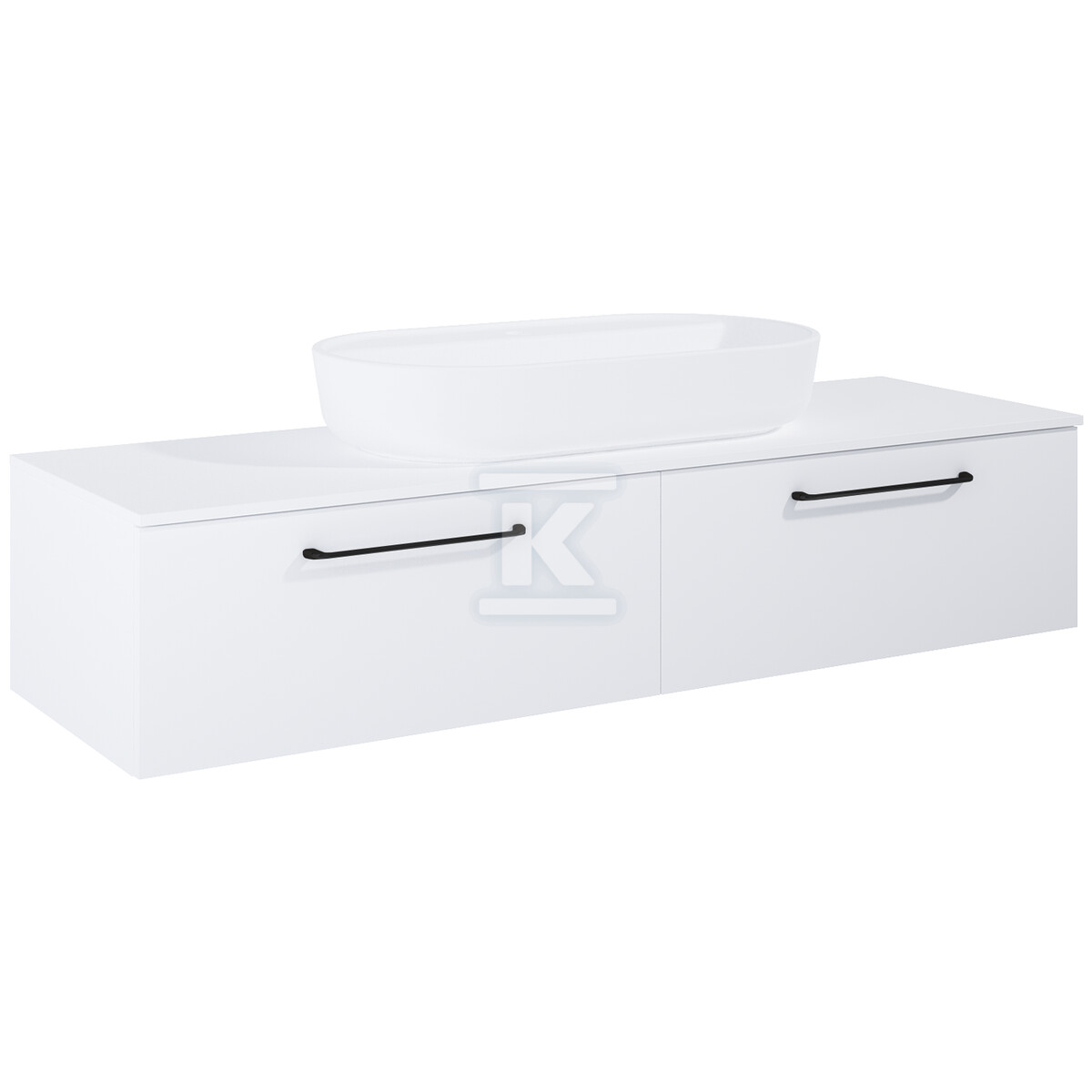 Komoda LOOK slim 160 2s white matt pdw - RE081604025290