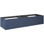 Komoda LOOK slim 160 2s navy blue matt pdw