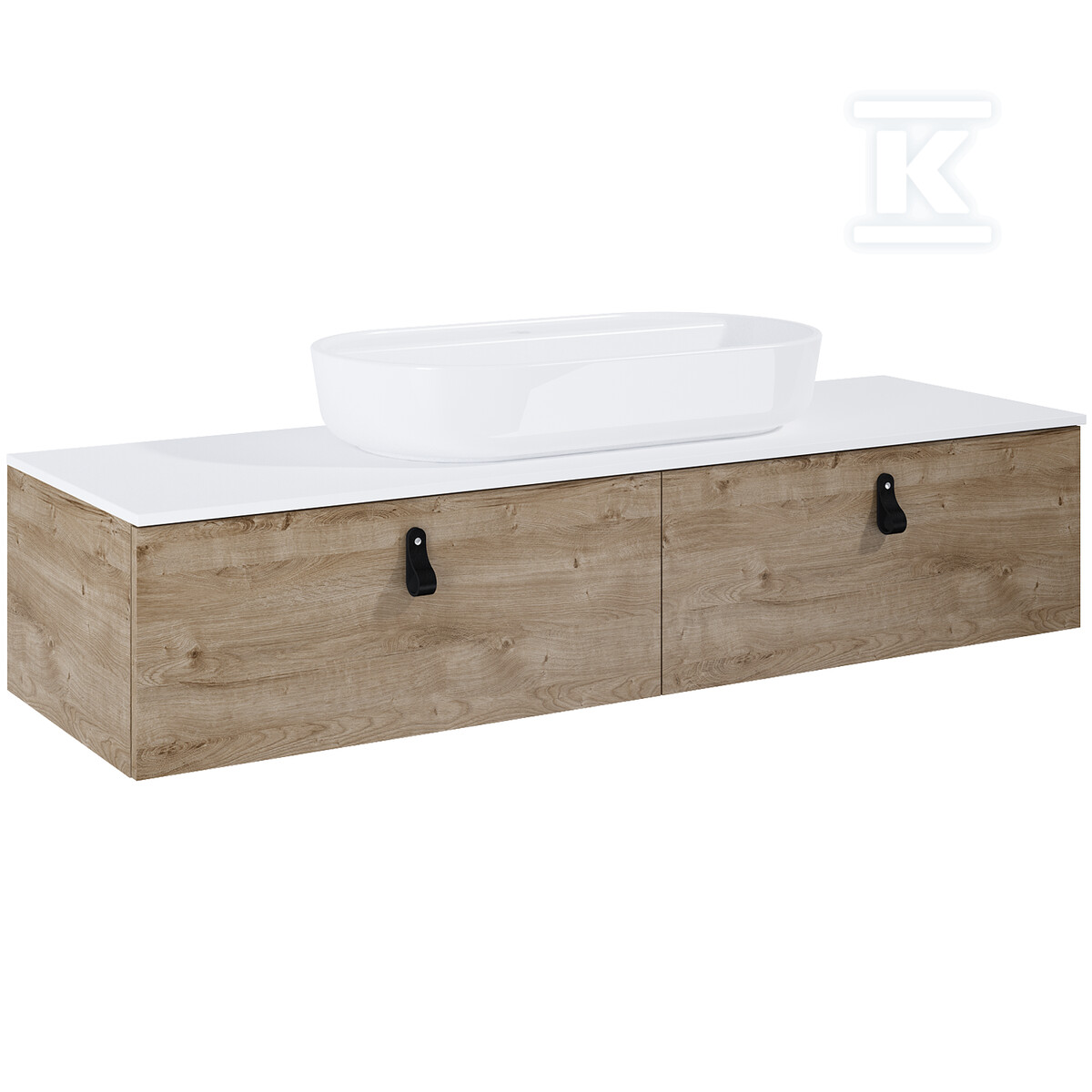 Komoda LOOK slim 160 2s dąb canela pdw - RE081604027050