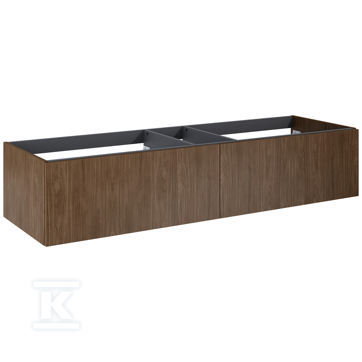 Komoda LOOK slim 160 2s orzech lincoln - RE081604027060