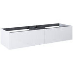 Komoda LOOK slim 160 2s white hg pdw