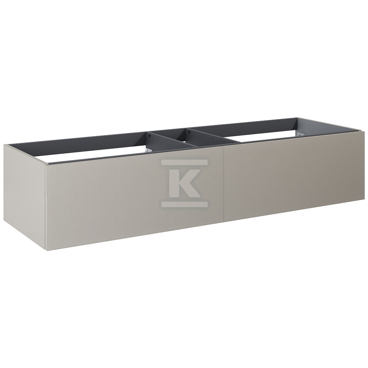 Komoda SOHO SLIM 160 2s fume matt pdw - RE081604047020