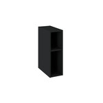 Półka otwarta/moduł podwójny LOOK 20 black matt pdw
