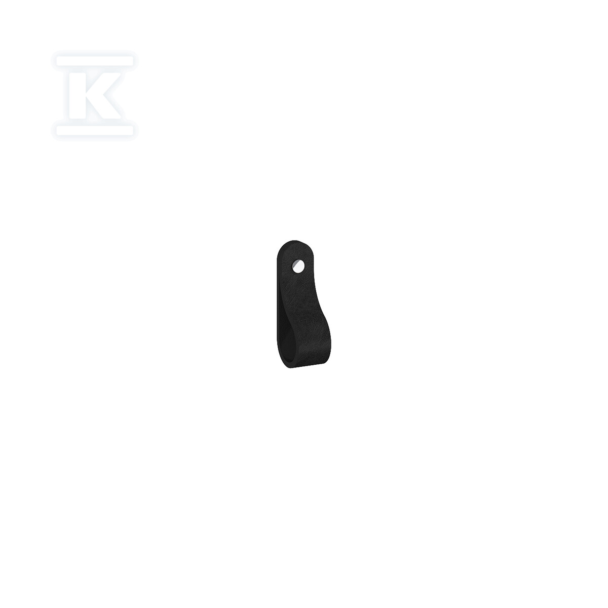 Uchwyt do szafki skóra black 1 szt. - RE120000170560