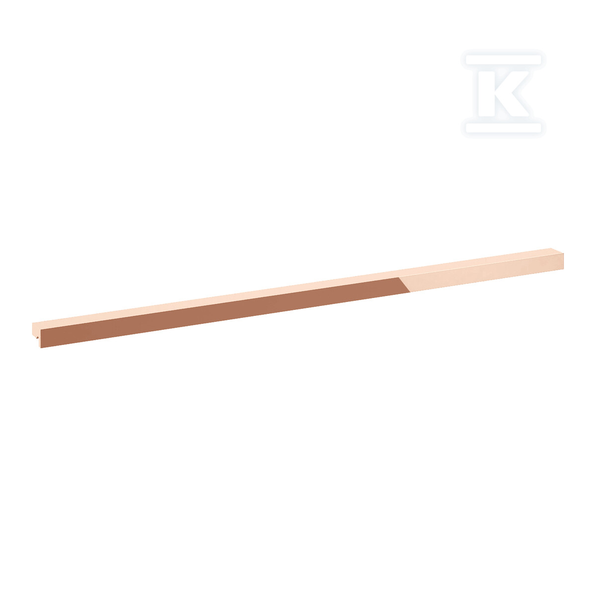 Uchwyt do szafki KWADRO PLUS rose gold - RE120400025450