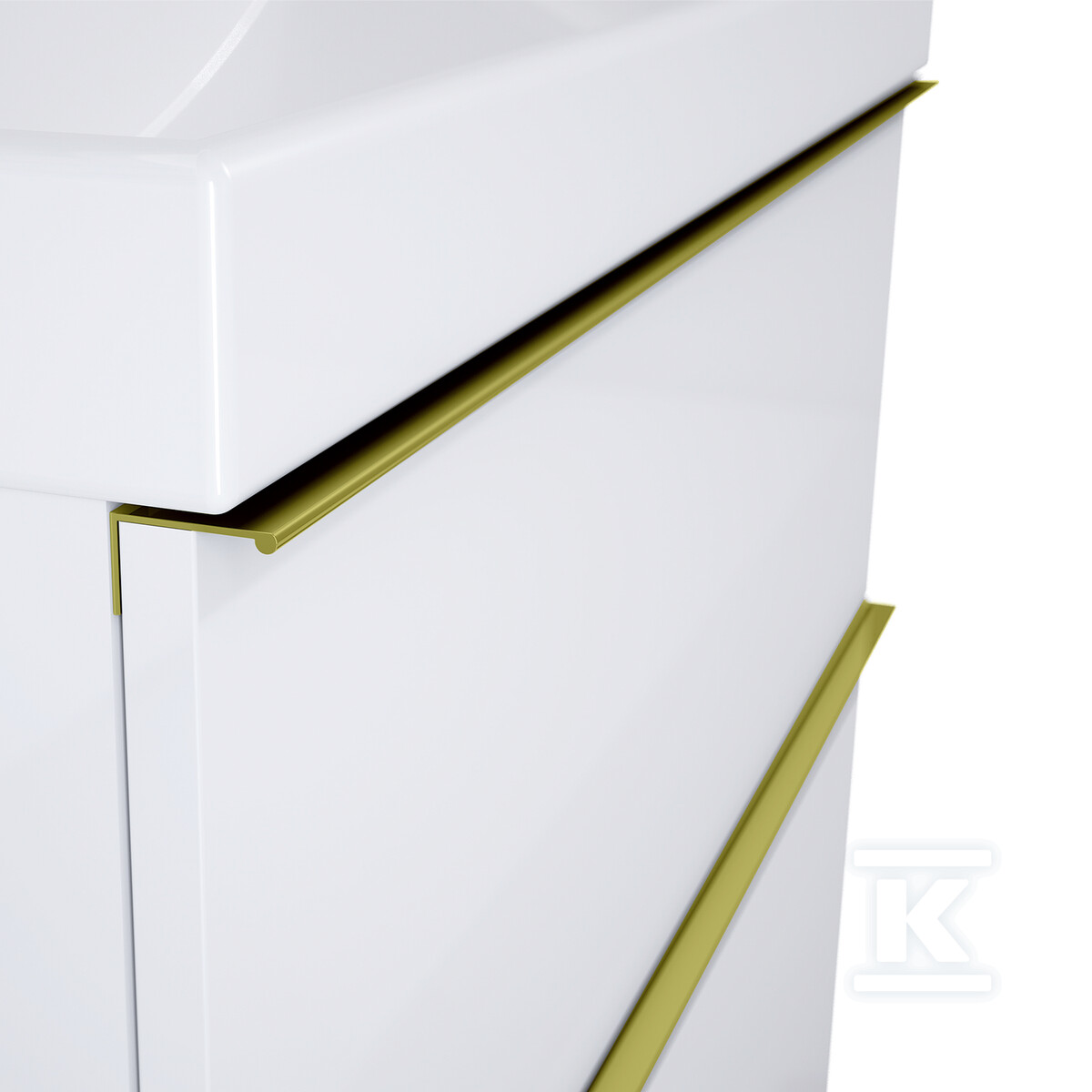 Uchwyt do szafki LOOK gold 60 1 szt. - RE120600015570