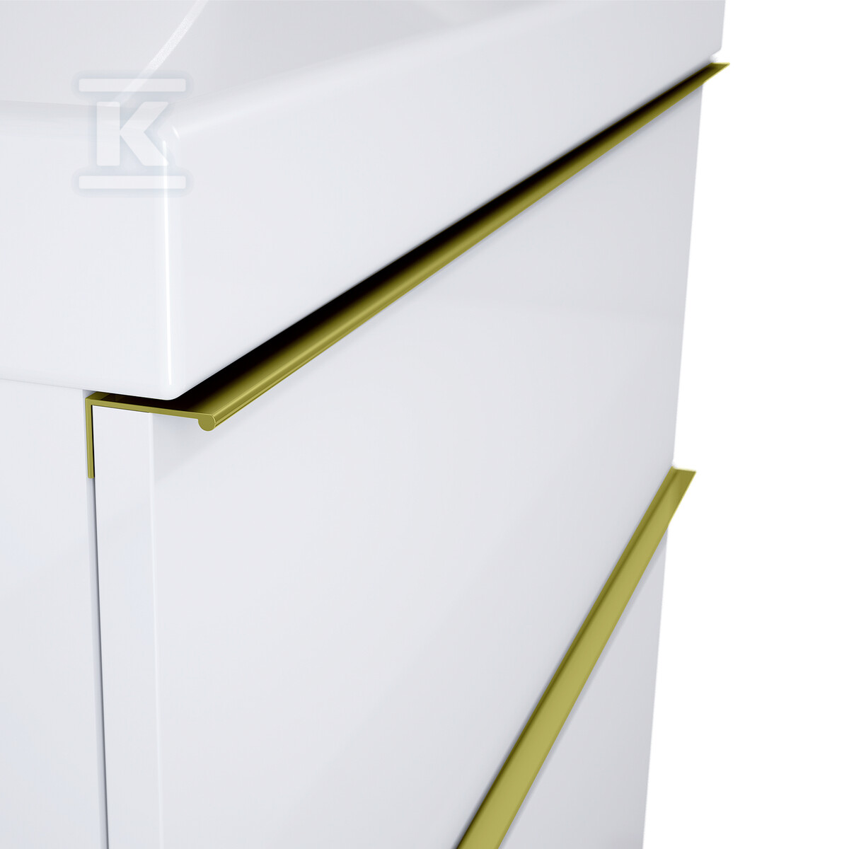 Uchwyt do szafki LOOK gold 100 1 szt. - RE121000015570