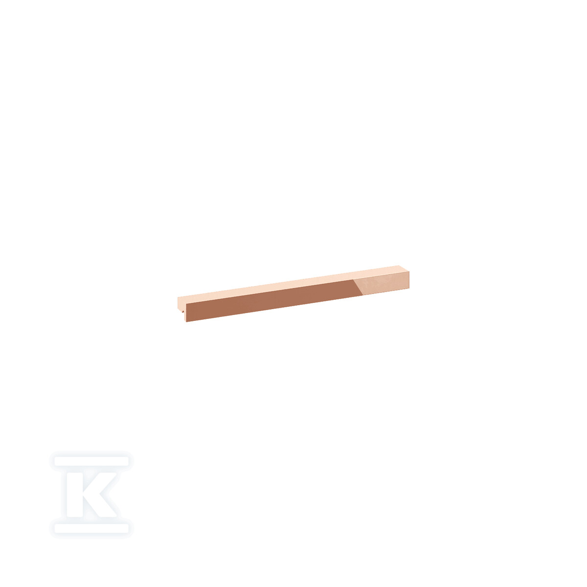 Uchwyt do szafki KWADRO PLUS rose gold - RE121600205450