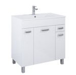 Zestaw szafka z umywalką SUNN kyra 80 3d 1s white hg nn