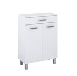 Komoda SUNN 60 2d 1s white hg nn