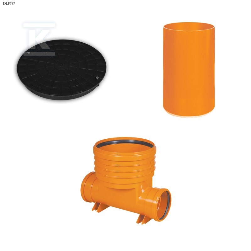 Studnia Diamir DN/OD 400 gładka, - DLF797