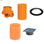 Studnia Diamir DN/OD 400 gładka, zestaw: kineta zbiorcza TYP2 400xKG160 + trzon H=2m + teleskop H=40cm + właz żeliwny 315 kl.A15