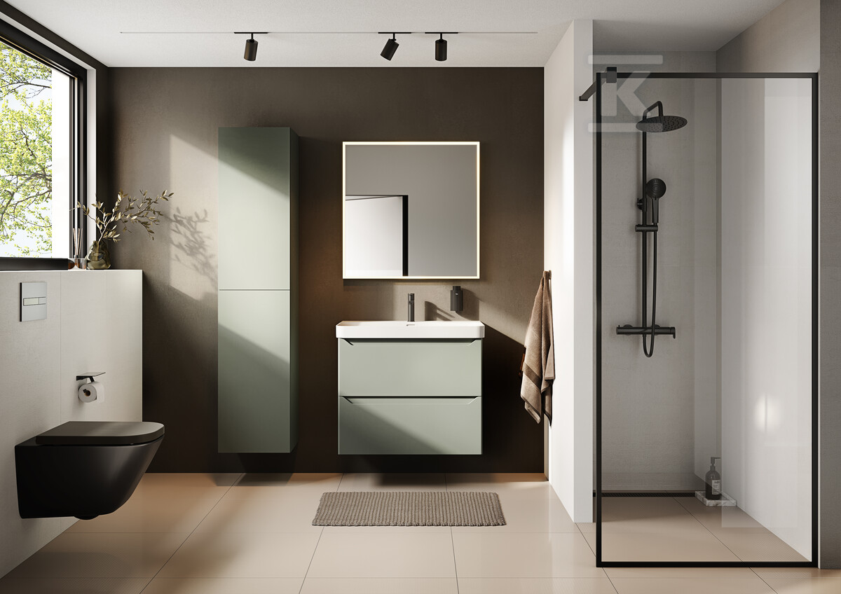 Zestaw szafka z umywalką HELO compact - RE020400201470