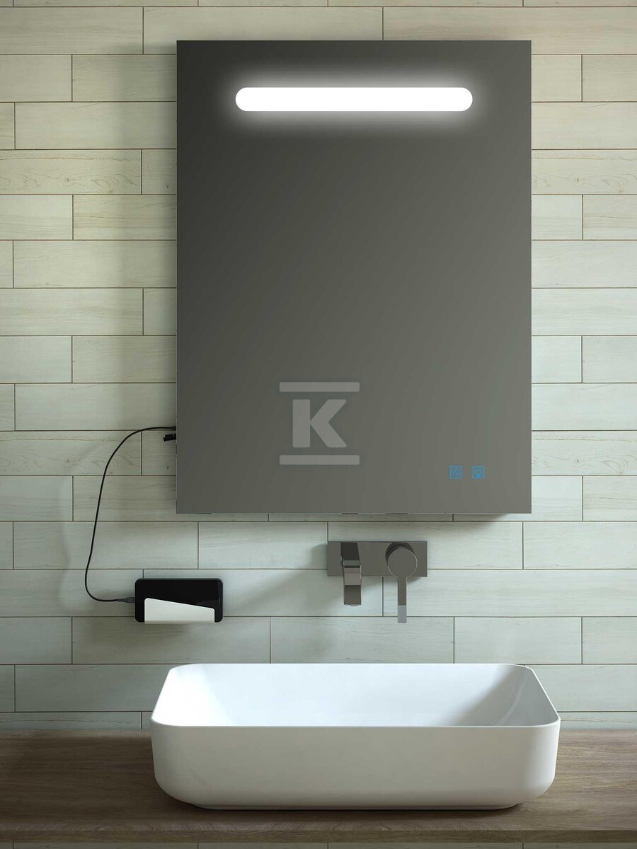 Lustro łazienkowe LED LINA 60/80 - RE066764000010