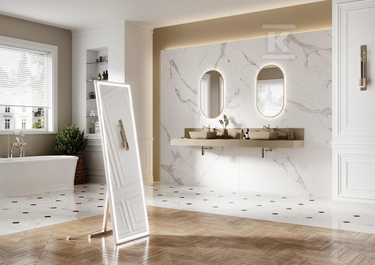 Lustro łazienkowe LED SHARON oval 52/92 - RE060520010560