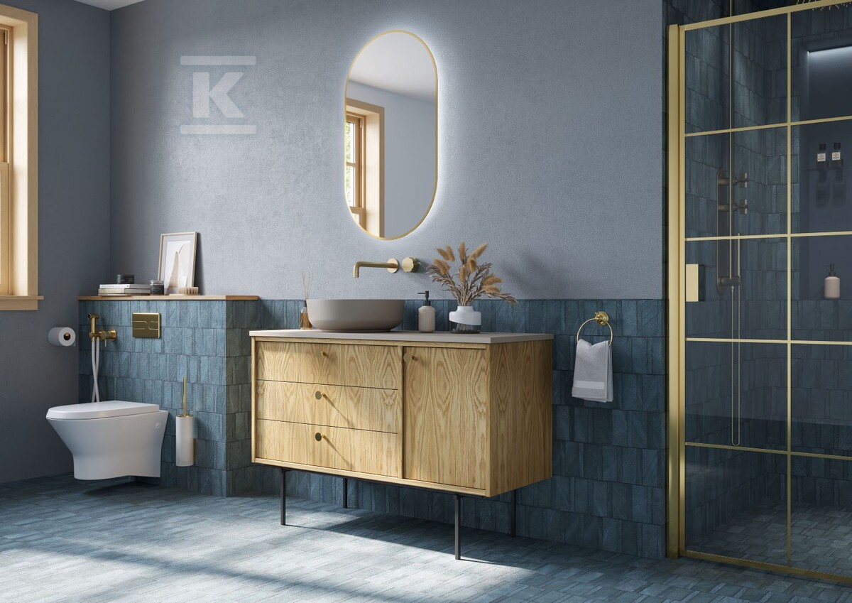 Lustro łazienkowe LED SHARON oval 52/92 - RE060520010560