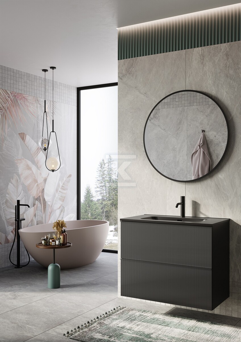 Lustro łazienkowe LED SHARON ROUND 100 - RE061002015570