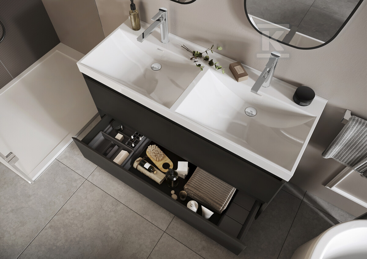 Szafka SPLIT 100 3s p white hg pdw - RE011005158060