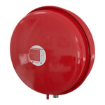 Naczynie wzbiorcze przeponowe płaskie FLEXCON P-50, 50L, 1.5/3 bar / 70 st., przyłącze gwintowane G3/4", k.czerwony RAL 3002, do instalacji grzewczych i chłodniczych, wiszące