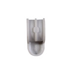 Пластиковий кронштейн для сантехніки, одинарний, підлоговий, Па, діаметр 16 мм