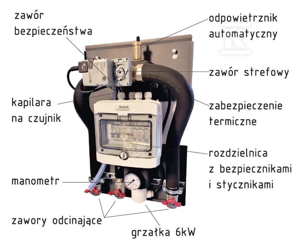 HYDROBOX do pomp ciepła MAXA 6-18 kW z - HBOX