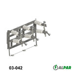 Від’єднувач-заземлювач повітряний ОУНп III SA 24/4S