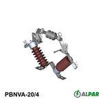 Основа запобіжника V, побудована на порцелянових ізоляторах PBNVA-20/4