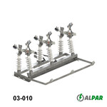 Роз'єднувально-заземлюючий ізолятор повітряний ОЗІ III SA 24/4S