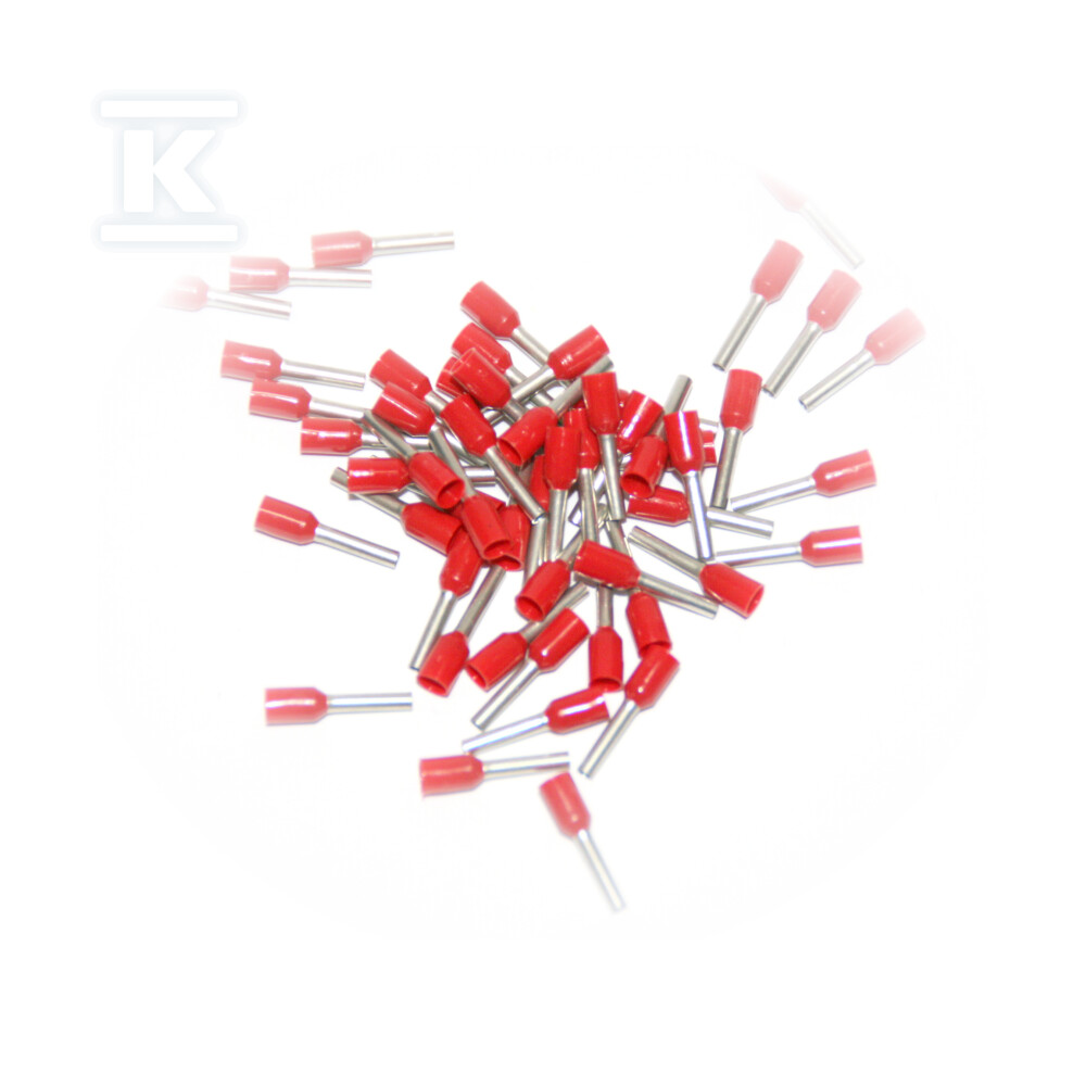 Набір мідних ізольованих кінцевих гільз - DUI-0,50-2,50-8-MIX