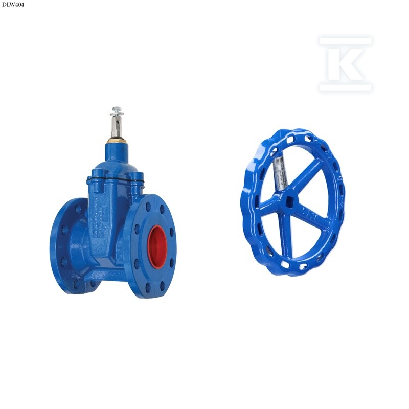Zasuwa kołnierzowa F4 DN150, krótka bez - DLW404