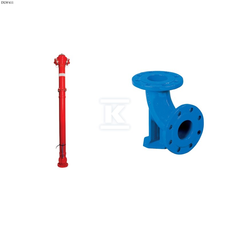 Hydrant nadziemny DN80 H2150, PN16, - DLW411