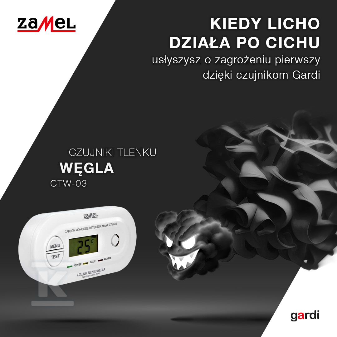 Датчик оксиду вуглецю типу CTW-03 - GAR10000057