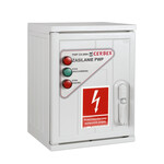 Протипожежний вимикач струму CX2004-R-3P-50A-L-P-KS2.W2 зі спусковим пристроєм UU PWP та сигналізаційним US PWP