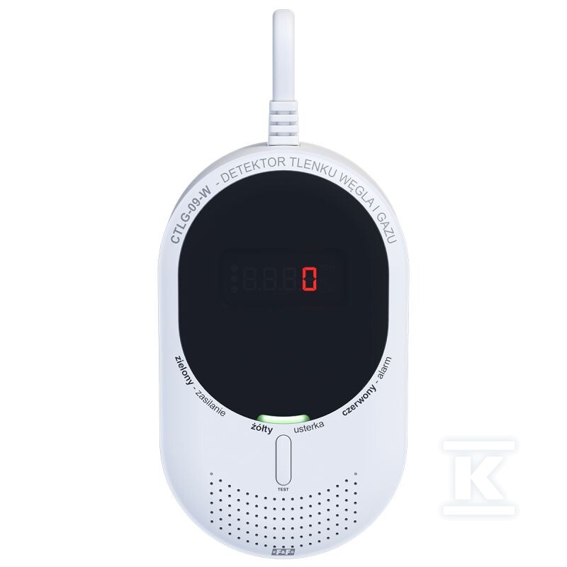 Датчик чадного газу та газу з Wi-Fi - CTLG-09-W